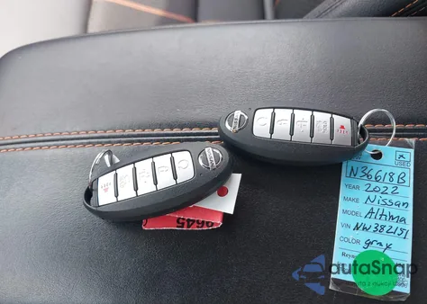 2022 Nissan Altima Sr Fwd from USA, damaged, VIN 1N4BL4CV1NN382151